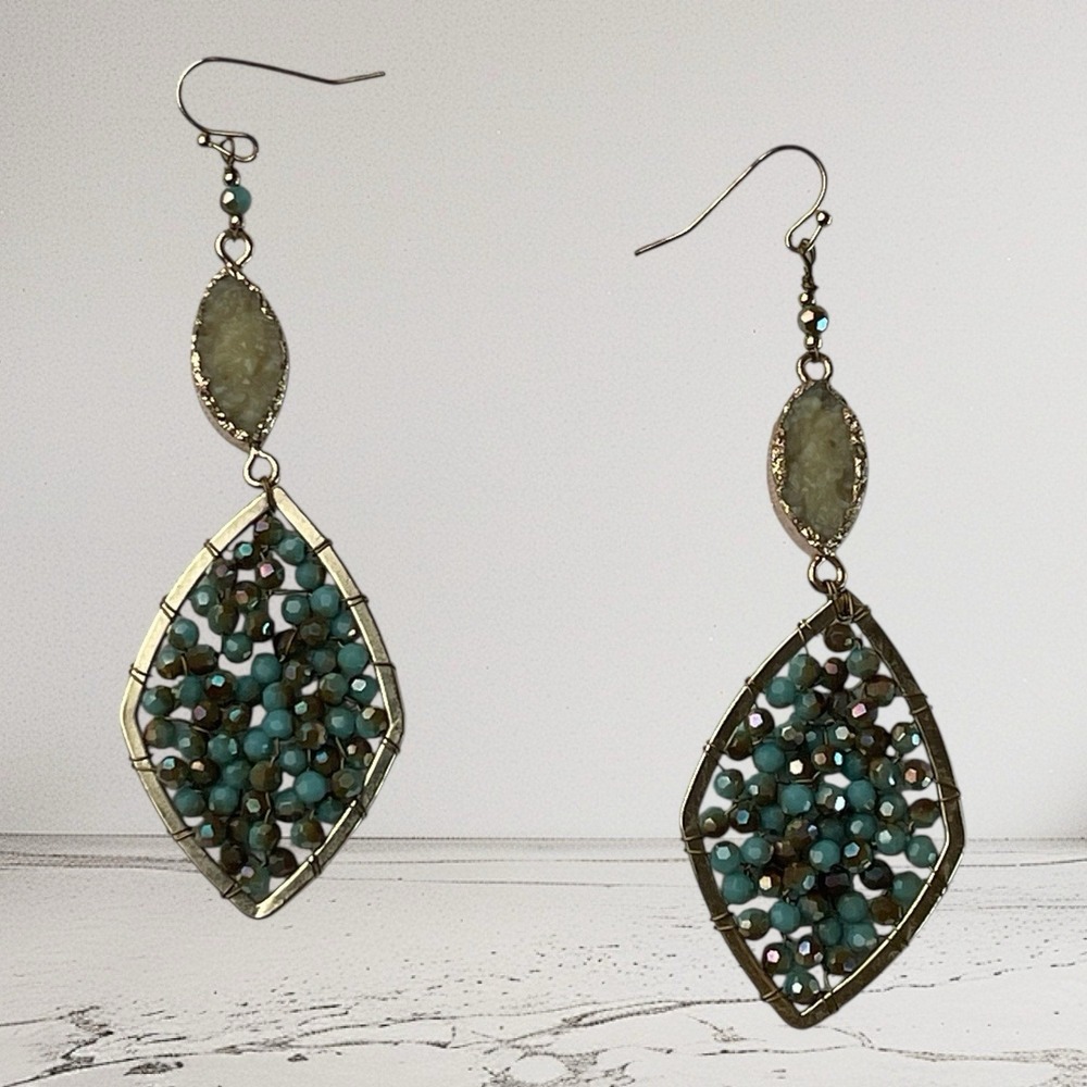 Park Lane‎ Turquoise Teardrop Earrings